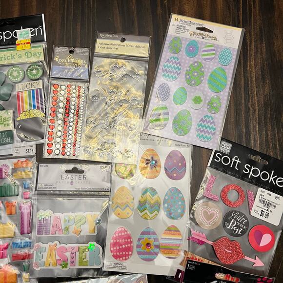 Holiday Scrapbooking Sticker Lot - Picture 4 of 5